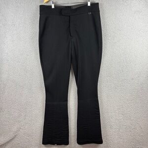 Schoeller Ski Pants Mens 36 Vintage Stretch Nylon Wool Blend Stirrups Flared